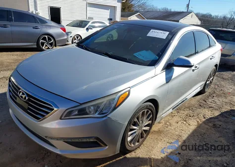 2015 Hyundai Sonata Limited z USA, uszkodzony, nr VIN 5NPE34AFXFH107835